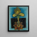 La fleur - Francis Picabia — gerahmtes Bild an der Wand