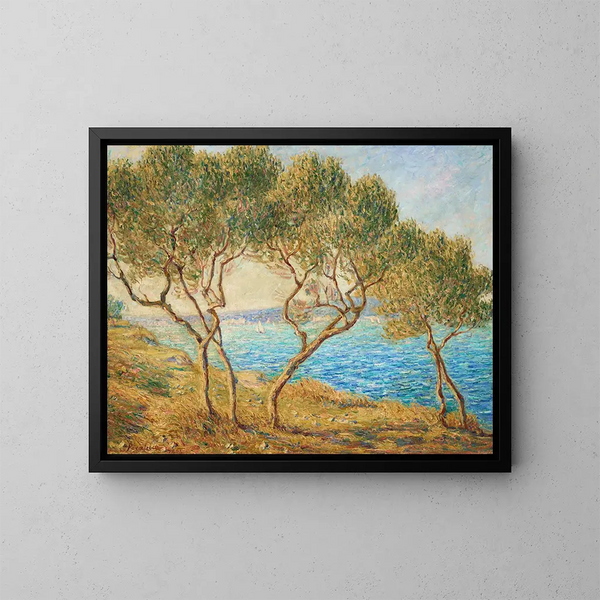 Die Olivenbäume, Sonnenlichteffekt in Martigues - Francis Picabia — gerahmtes Bild an der Wand