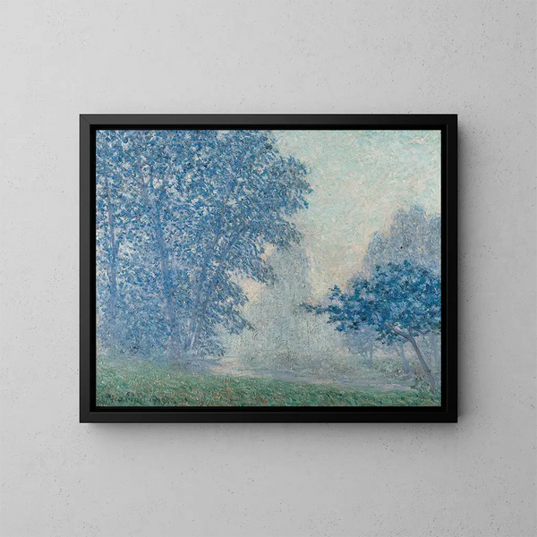 Lever du soleil dans la brume à Montigny - Francis Picabia — gerahmtes Bild an der Wand