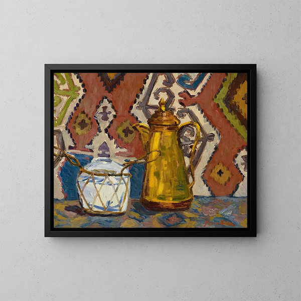 Stillleben - Francis Picabia — gerahmtes Bild an der Wand