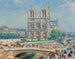 Notre-Dame sotto l'effetto del sole - Francis Picabia — vista dell’opera