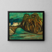 Landschaft - Francis Picabia — gerahmtes Bild an der Wand