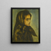 Portrait einer Frau - Francis Picabia — gerahmtes Bild an der Wand