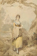 Young girl gathering wood - Francis Wheatley — artwork view