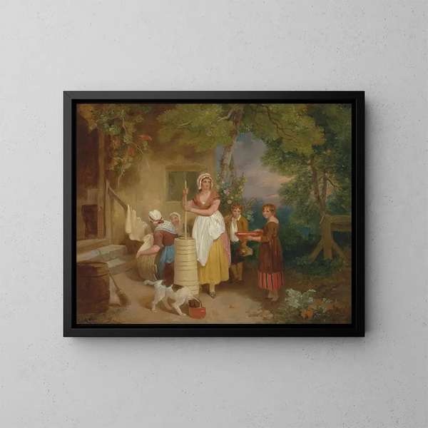 Mattino - Francis Wheatley — quadro incorniciato alla parete