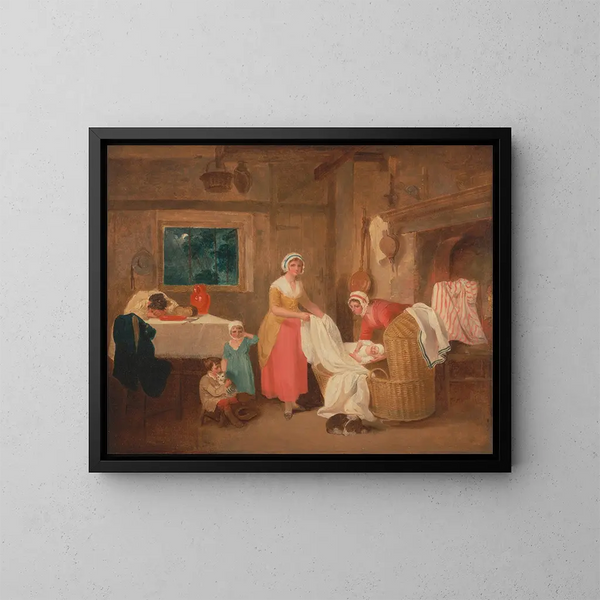 Notte - Francis Wheatley — quadro incorniciato alla parete