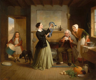Francis William Edmonds - The New Bonnet.webp