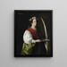 Sainte Lucie - Francisco de Zurbarán — quadro incorniciato alla parete