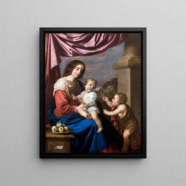 Francisco de Zurbarn - Virgin and Child with Saint John.webp
