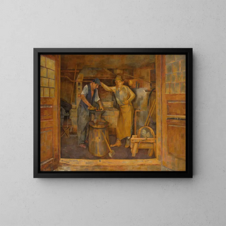 Franciszek Bartoszek - In a forging shop.webp