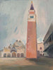 View of San Marco and Campanile - Franciszek Bartoszek — artwork view
