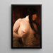 Tresses noires - Franciszek Żmurko — gerahmtes Bild an der Wand