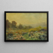 Sommerlandschaft - François Richard de Montholon — gerahmtes Bild an der Wand