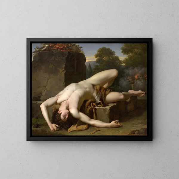La Mort d'Abel - François-Xavier Fabre — gerahmtes Bild an der Wand