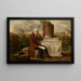 Portrait of Ksawery Brzostowski 1739-1827 - François-Xavier Fabre — framed artwork on a wall
