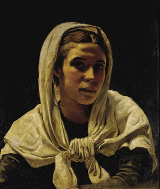 Frank Bramley - Portrait Of A Young Breton Woman.webp