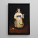 Mary Cabot Wheelwright - Frank Duveneck — framed artwork on a wall