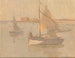Bateaux di pesca a Honfleur n° 1 - Frank Edwin Scott — vista dell’opera