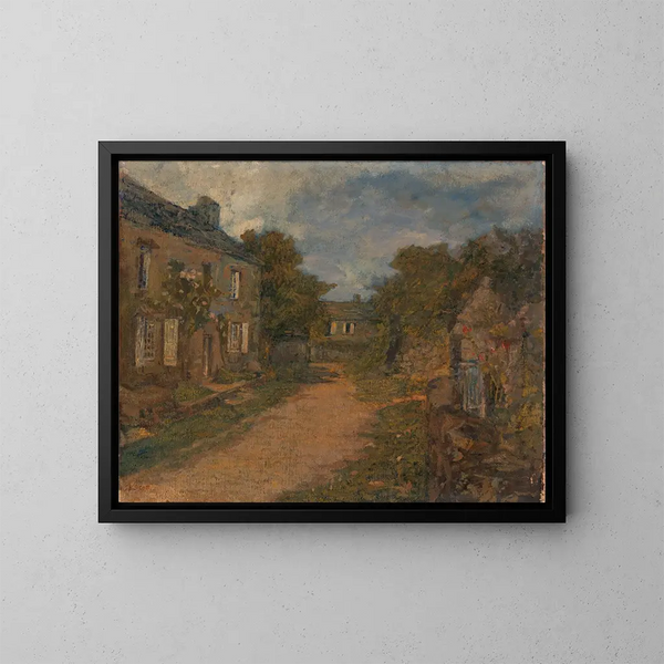Maison de Millet - Frank Edwin Scott — quadro incorniciato alla parete