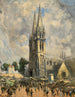 Church in Normandy - Frank Myers Boggs — artwork view