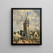 Church in Normandy - Frank Myers Boggs — framed artwork on a wall