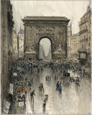 Frank Myers Boggs - La porte SaintDenis.webp
