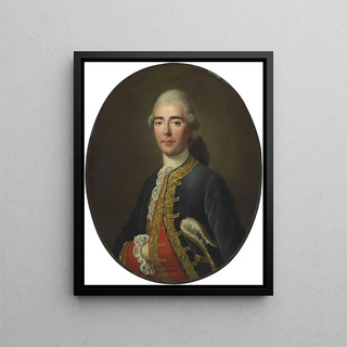 FranoisHubert Drouais - Portrait of the Chevalier de Turenne.webp