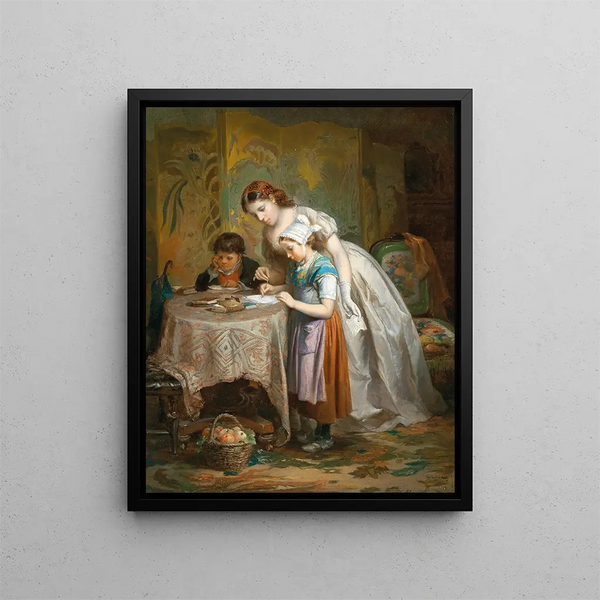 FranoisLouis Lanfant De Metz - The writing exercise.webp