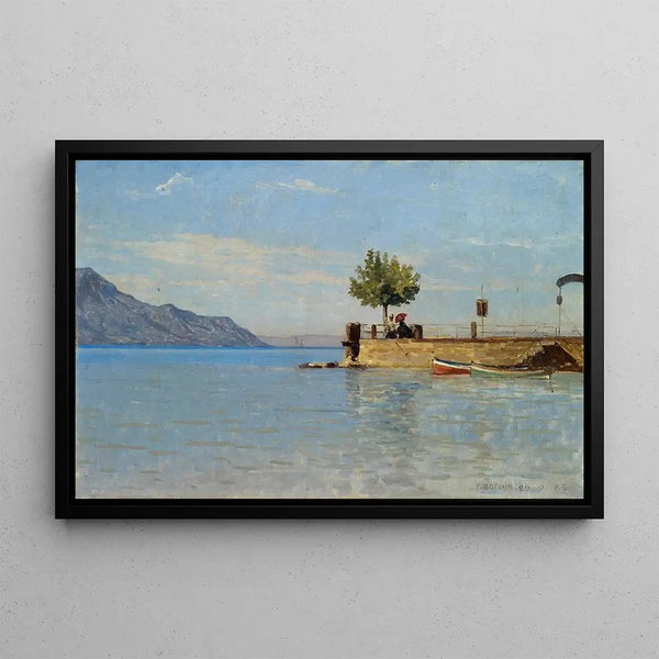 Franois Bocion - The Pier At Territet.webp