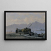 Ansicht des Genfersees - François Bocion — gerahmtes Bild an der Wand
