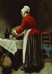 La servante - François Bonvin — Ansicht des Kunstwerks