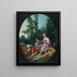 Franois Boucher - Are They Thinking about the Grape Pensentils au raisin.webp