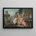 Cupidons en conspiration - François Boucher — gerahmtes Bild an der Wand