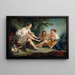 Diane revenant de la chasse - François Boucher — gerahmtes Bild an der Wand
