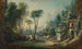 Landschaftsbild mit Fluss - François Boucher — Ansicht des Kunstwerks