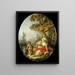 L'Heureuse Mère - François Boucher — gerahmtes Bild an der Wand