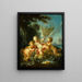 Putti en pêcheur - François Boucher — quadro incorniciato alla parete