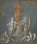 Studie für ein Denkmal für eine Fürstengestalt - François Boucher — Ansicht des Kunstwerks