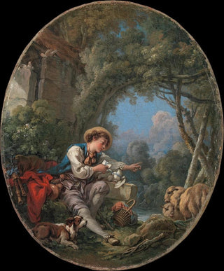 Franois Boucher - The Dispatch of the Messenger.webp