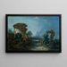 Der Taubenschlag - François Boucher — gerahmtes Bild an der Wand