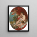 Il sonno di Venere - François Boucher — quadro incorniciato alla parete