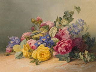 Franois Charette - Still Life with Flowers.webp
