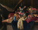 Stillleben mit Krug, Tulpenstrauß und Mandoline - François Habert — Ansicht des Kunstwerks