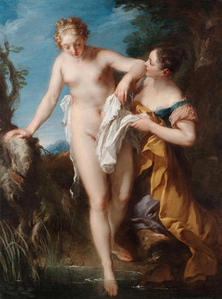 Franois Lemoyne - The Bather.webp