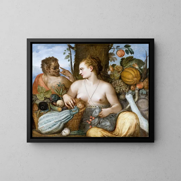 Pomone - Frans Floris — gerahmtes Bild an der Wand