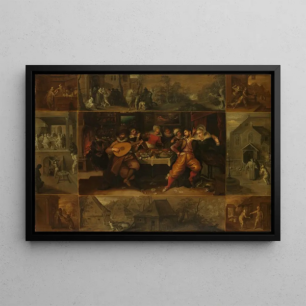 Frans Francken the Younger - The Parable of the Prodigal Son.webp