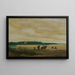 View of Itamaracá Island, Brazil - Frans Post — framed artwork on a wall