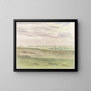Frans Smissaert - Weidelandschap met kudden.webp