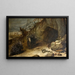 Iltisse und Vipern - Frans Snyders — gerahmtes Bild an der Wand