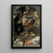 Stillleben mit Obstschale in einer Nische - Frans Snyders — gerahmtes Bild an der Wand